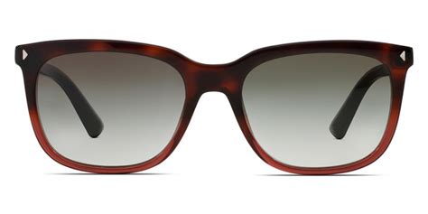 Prada™ Journal PR 12RS Rectangle Sunglasses 